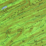 United States Geological Survey Millheim, PA (1957, 62500-Scale) digital map
