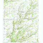 United States Geological Survey Millhousen, IN (1958, 24000-Scale) digital map