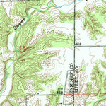 United States Geological Survey Millhousen, IN (1958, 24000-Scale) digital map