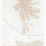 United States Geological Survey Milligan, CA (1985, 24000-Scale) digital map