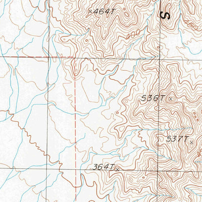 United States Geological Survey Milligan, CA (1985, 24000-Scale) digital map