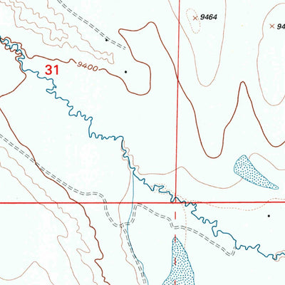 United States Geological Survey Milligan Lakes, CO (1994, 24000-Scale) digital map