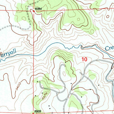 United States Geological Survey Milligan Lakes, CO (1994, 24000-Scale) digital map
