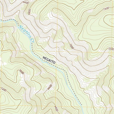 United States Geological Survey Milligan Mountain, NM (2020, 24000-Scale) digital map