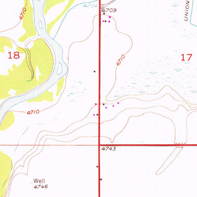 United States Geological Survey Milliken, CO (1950, 24000-Scale) digital map