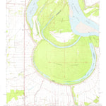 United States Geological Survey Millikin, LA-MS (1970, 24000-Scale) digital map