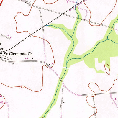 United States Geological Survey Millington, MD-DE (1953, 24000-Scale) digital map