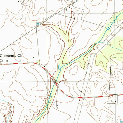 United States Geological Survey Millington, MD-DE (1993, 24000-Scale) digital map