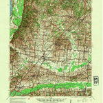 United States Geological Survey Millington, TN (1942, 62500-Scale) digital map