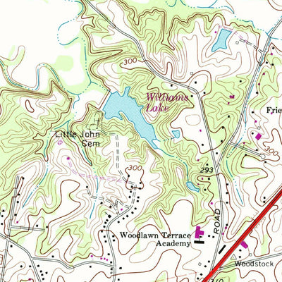 United States Geological Survey Millington, TN (1971, 24000-Scale) digital map