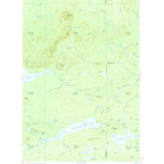 United States Geological Survey Millinocket Lake, ME (1954, 62500-Scale) digital map