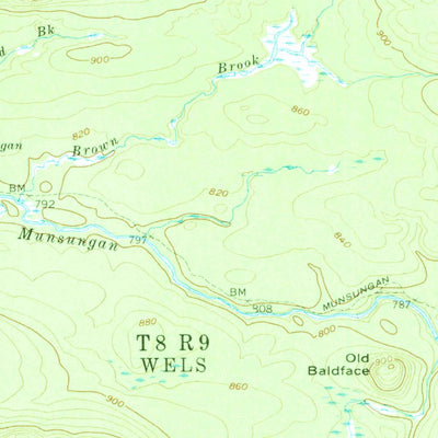 United States Geological Survey Millinocket Lake, ME (1954, 62500-Scale) digital map