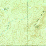 United States Geological Survey Millinocket Lake, ME (1954, 62500-Scale) digital map