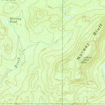 United States Geological Survey Millinocket Lake, ME (1954, 62500-Scale) digital map
