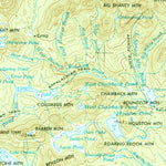 United States Geological Survey Millinocket, ME (1954, 250000-Scale) digital map
