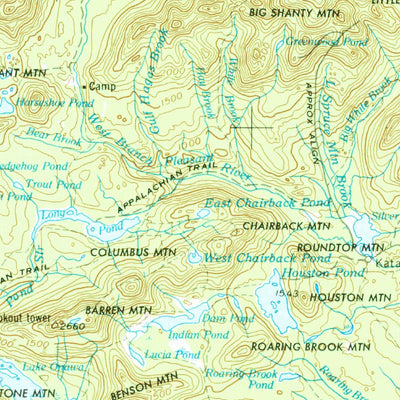 United States Geological Survey Millinocket, ME (1954, 250000-Scale) digital map