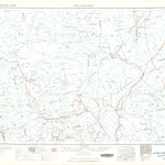 United States Geological Survey Millinocket, ME (1960, 250000-Scale) digital map