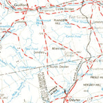 United States Geological Survey Millinocket, ME (1960, 250000-Scale) digital map