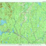 United States Geological Survey Millinocket, ME (1985, 100000-Scale) digital map