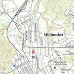 United States Geological Survey Millinocket, ME (2021, 24000-Scale) digital map