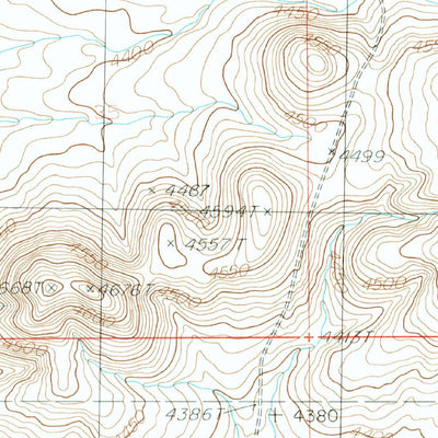 United States Geological Survey Million Dollar Tank, AZ (1985, 24000-Scale) digital map