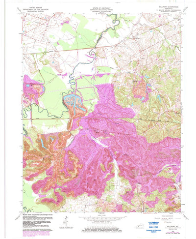 United States Geological Survey Millport, KY (1963, 24000-Scale) digital map