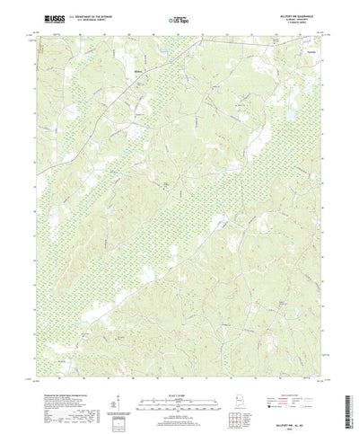 United States Geological Survey Millport NW, AL (2020, 24000-Scale) digital map