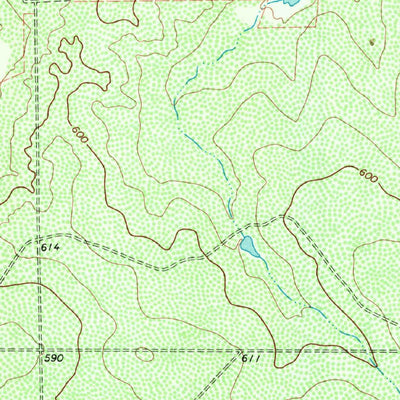 United States Geological Survey Mills Bennett NW, TX (1968, 24000-Scale) digital map