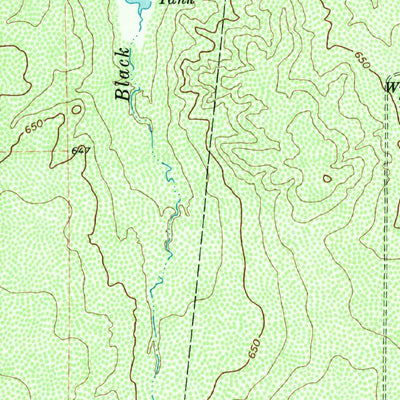 United States Geological Survey Mills Bennett NW, TX (1968, 24000-Scale) digital map