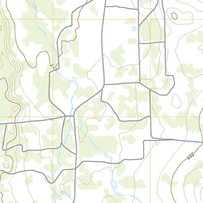 United States Geological Survey Mills Bennett, TX (2022, 24000-Scale) digital map