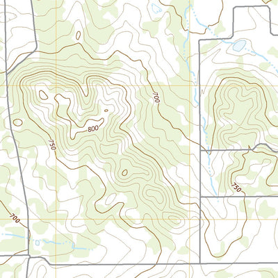 United States Geological Survey Mills Bennett, TX (2022, 24000-Scale) digital map