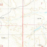 United States Geological Survey Mills Creek West, MT (1979, 24000-Scale) digital map