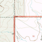 United States Geological Survey Mills East, NM (1998, 24000-Scale) digital map