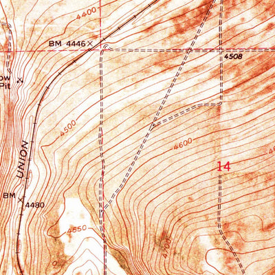 United States Geological Survey Mills Junction, UT (1972, 24000-Scale) digital map