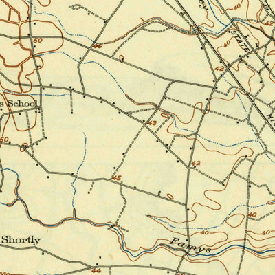 United States Geological Survey Millsboro, DE (1938, 62500-Scale) digital map