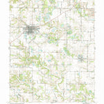 United States Geological Survey Millstadt, IL (1990, 24000-Scale) digital map