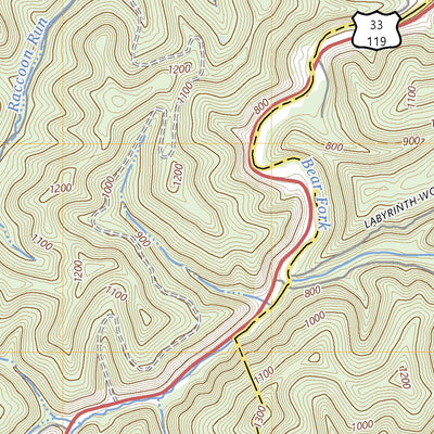 United States Geological Survey Millstone, WV (2023, 24000-Scale) digital map