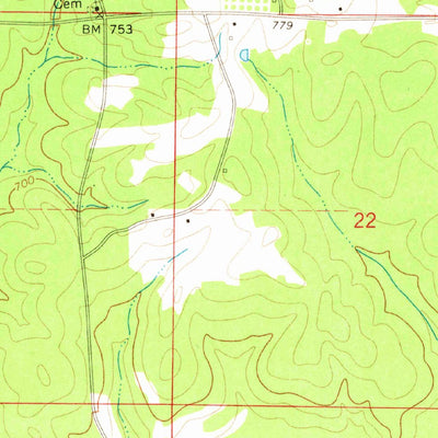 United States Geological Survey Milltown, AL (1969, 24000-Scale) digital map