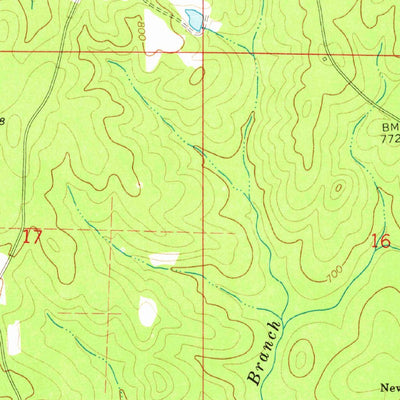 United States Geological Survey Milltown, AL (1969, 24000-Scale) digital map