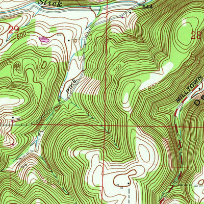 United States Geological Survey Milltown, IN (1962, 24000-Scale) digital map