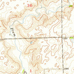 United States Geological Survey Milltown, SD (1957, 24000-Scale) digital map