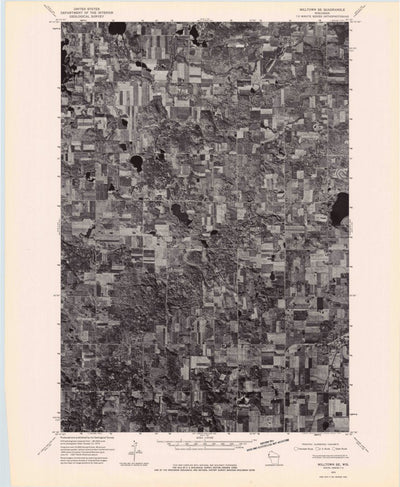 United States Geological Survey Milltown, WI (1974, 24000-Scale) digital map