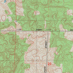 United States Geological Survey Milltown, WI (1983, 24000-Scale) digital map