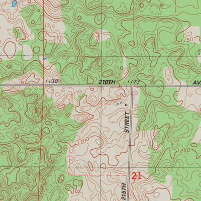 United States Geological Survey Milltown, WI (1983, 24000-Scale) digital map
