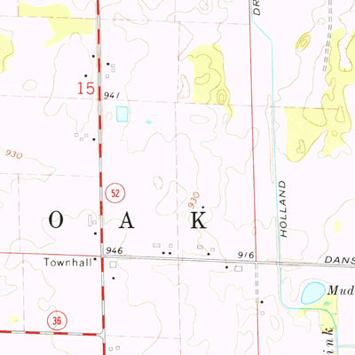 United States Geological Survey Millville, MI (1973, 24000-Scale) digital map