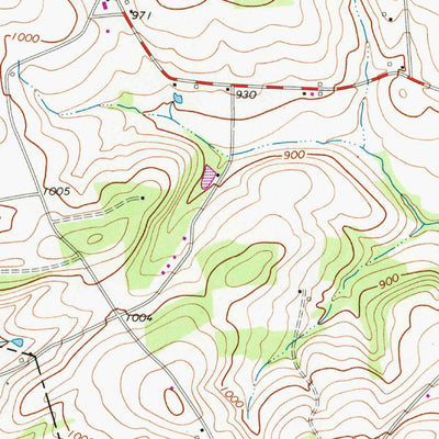 United States Geological Survey Millville, PA (1968, 24000-Scale) digital map