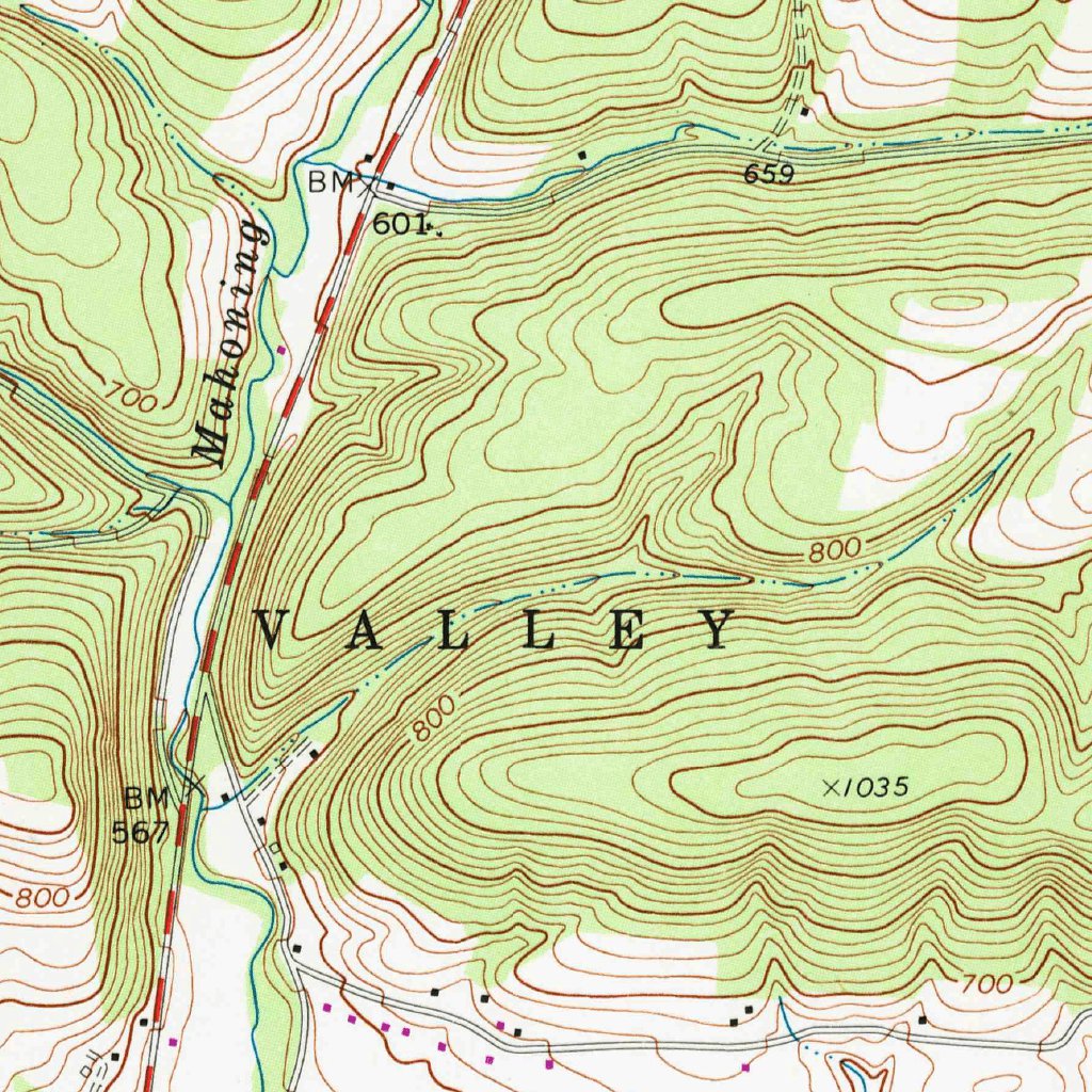 Millville, PA (1968, 24000-Scale) Map by United States Geological ...