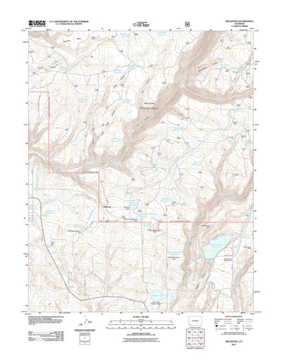 United States Geological Survey Millwood, CO (2011, 24000-Scale) digital map