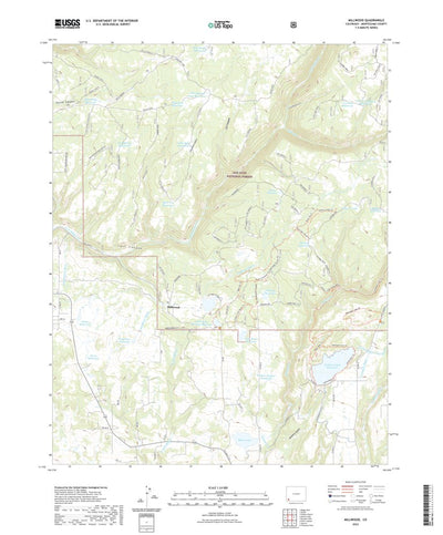 United States Geological Survey Millwood, CO (2022, 24000-Scale) digital map