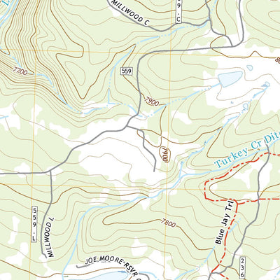 United States Geological Survey Millwood, CO (2022, 24000-Scale) digital map